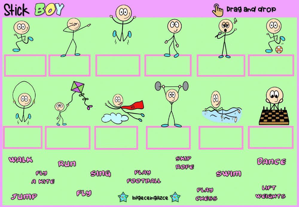 Stick Boy2 (Drag and drop)