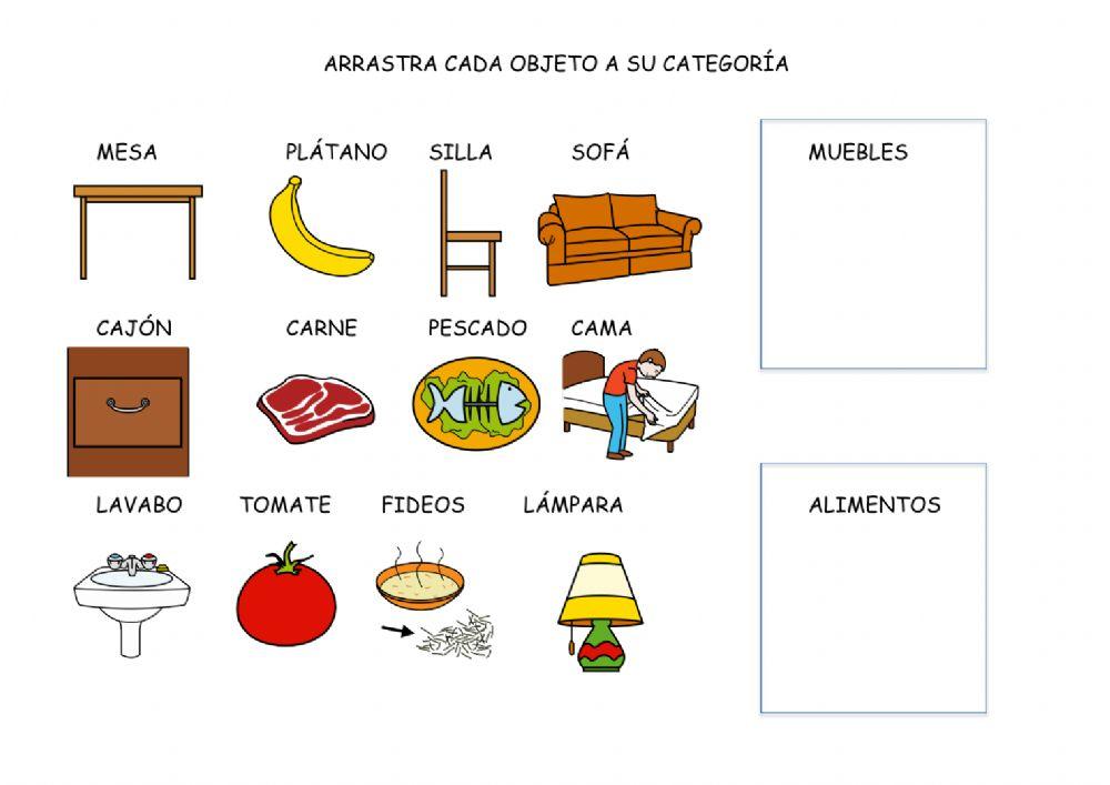 Arrastra muebles y alimentos