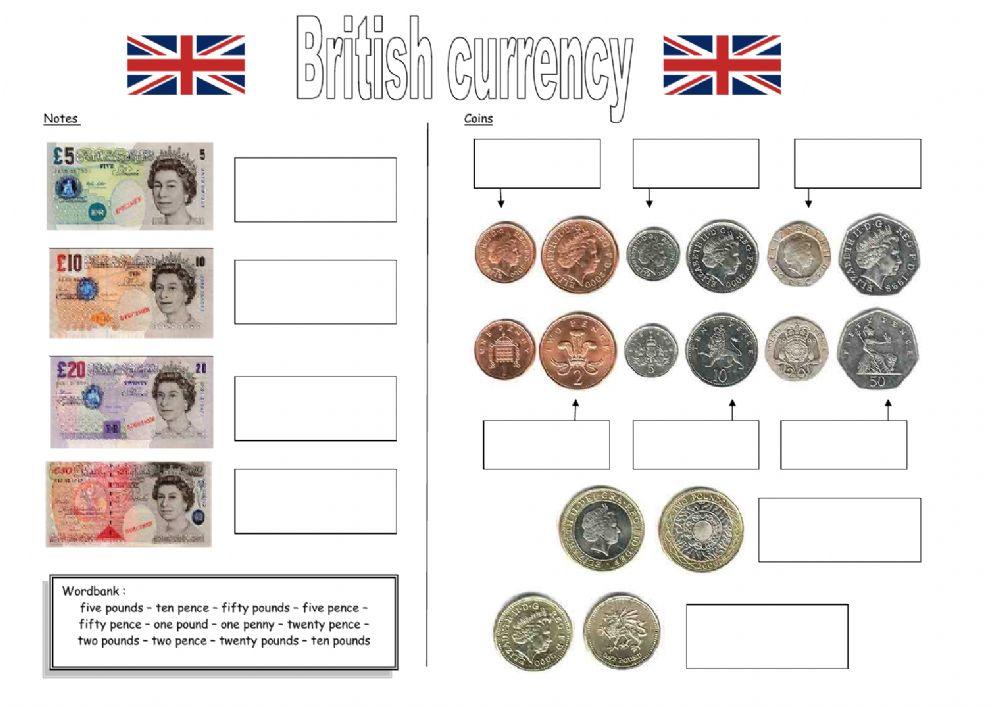 Convert Pounds And Pence Worksheet