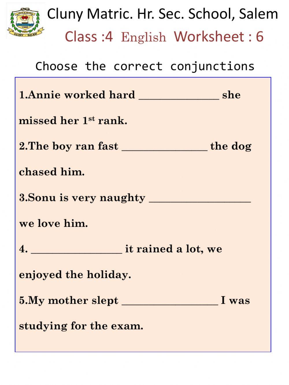 Class 4 English 6