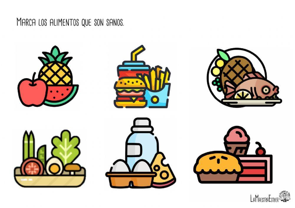 Evaluación ALIMENTACIÓN SALUDABLE