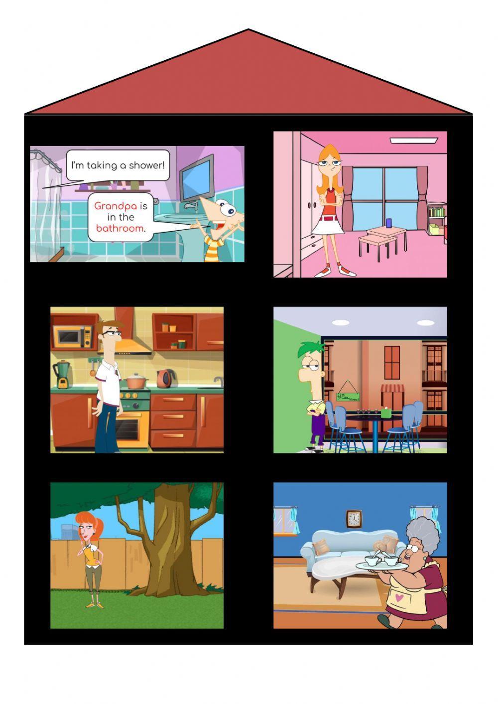 This is my family and my house