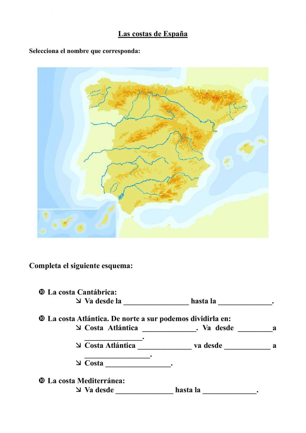 Las costas españolas