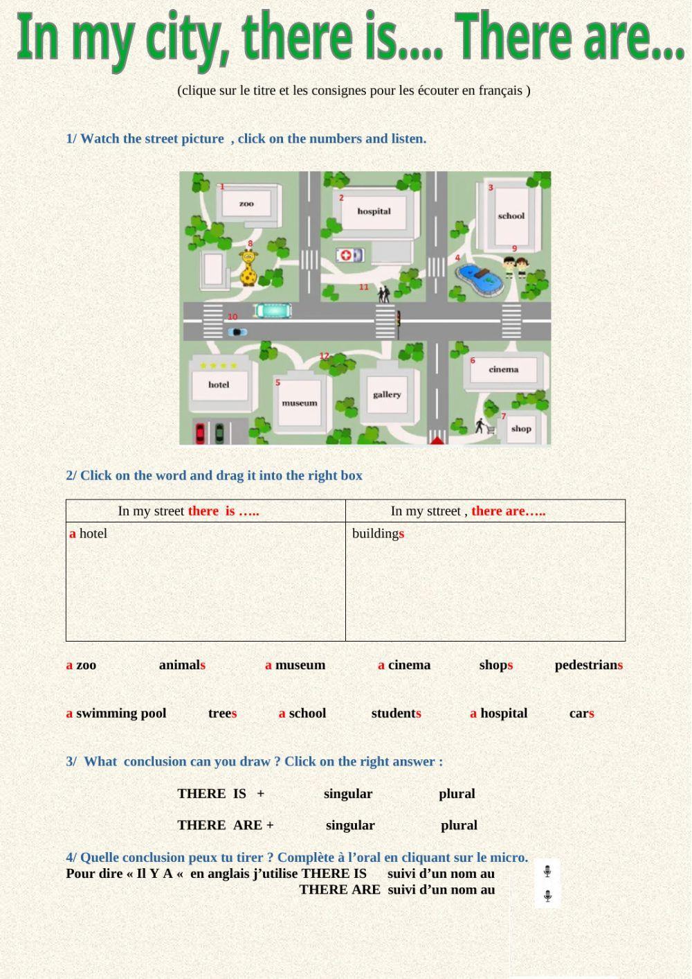 In my city, there is... there are