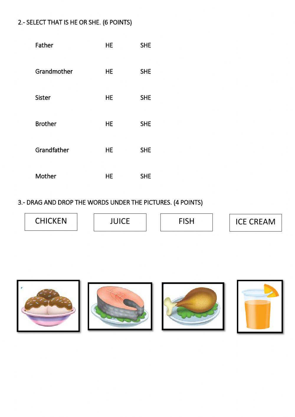 First Evaluation - Second Quimestre - G-V