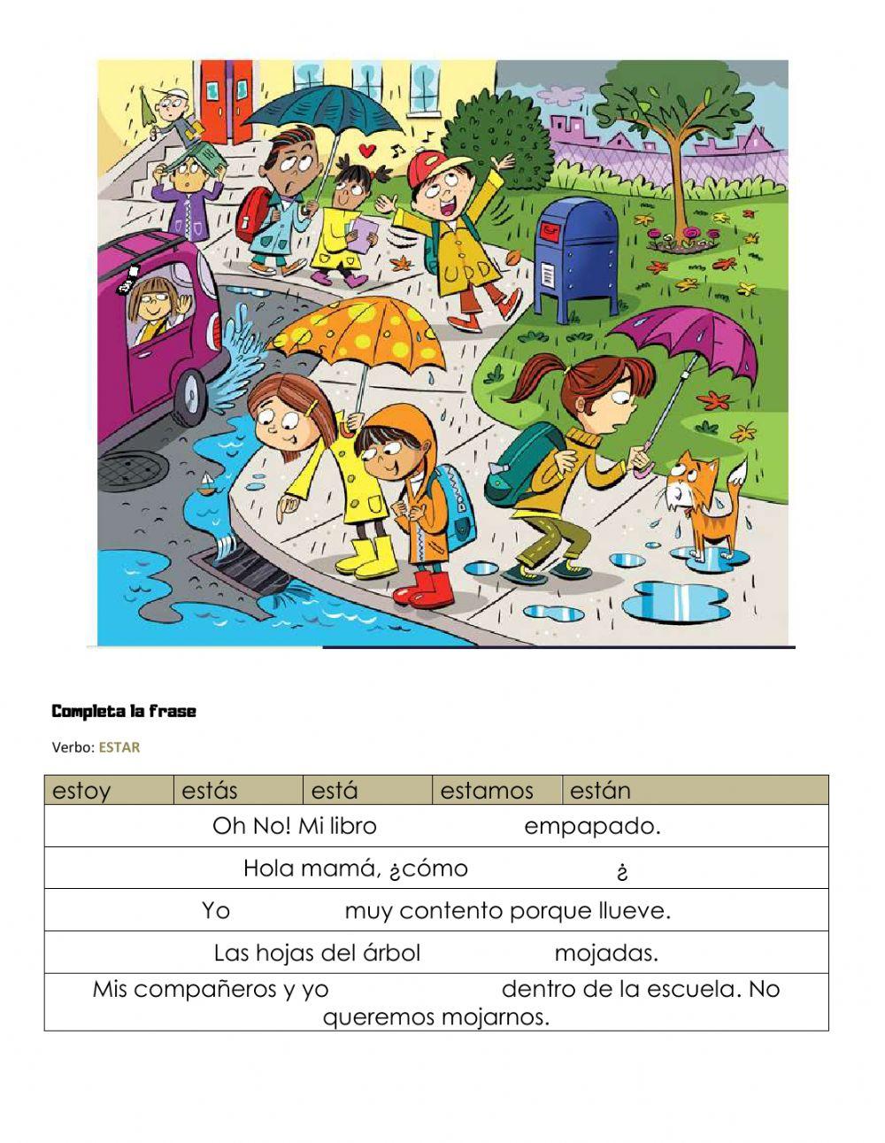 LSM- ESPAÑOL verbos ser, estar, hablar. GENERO.