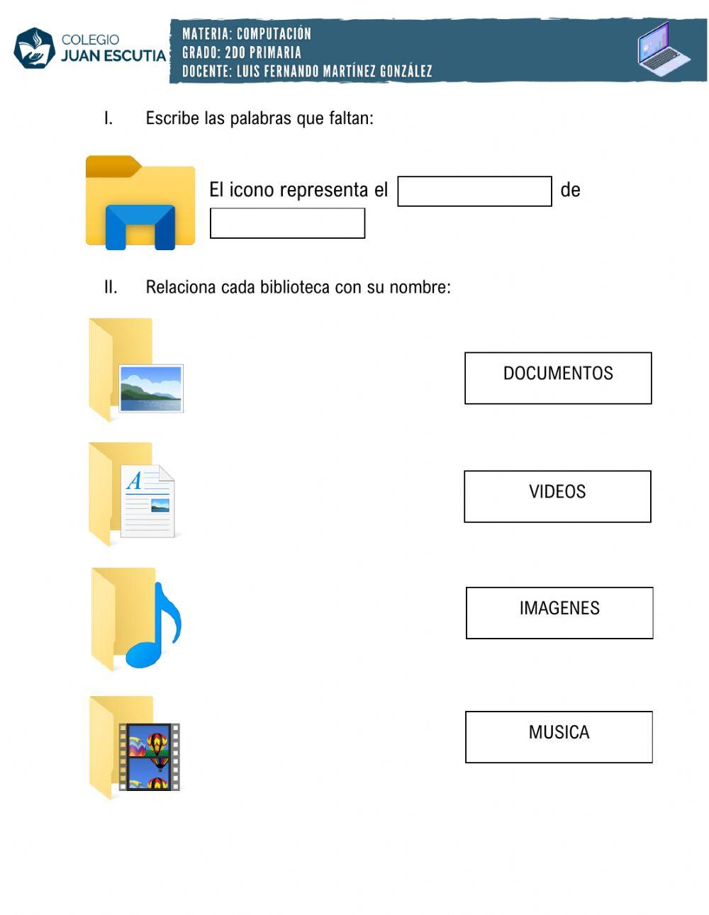 Explorador de archivos