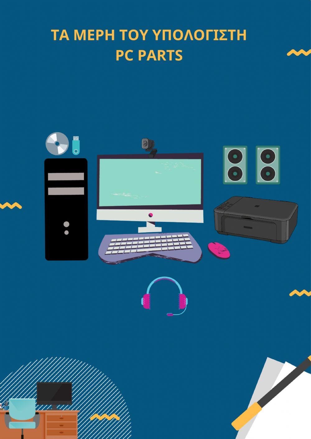 Τα μερη του υπολογιστη