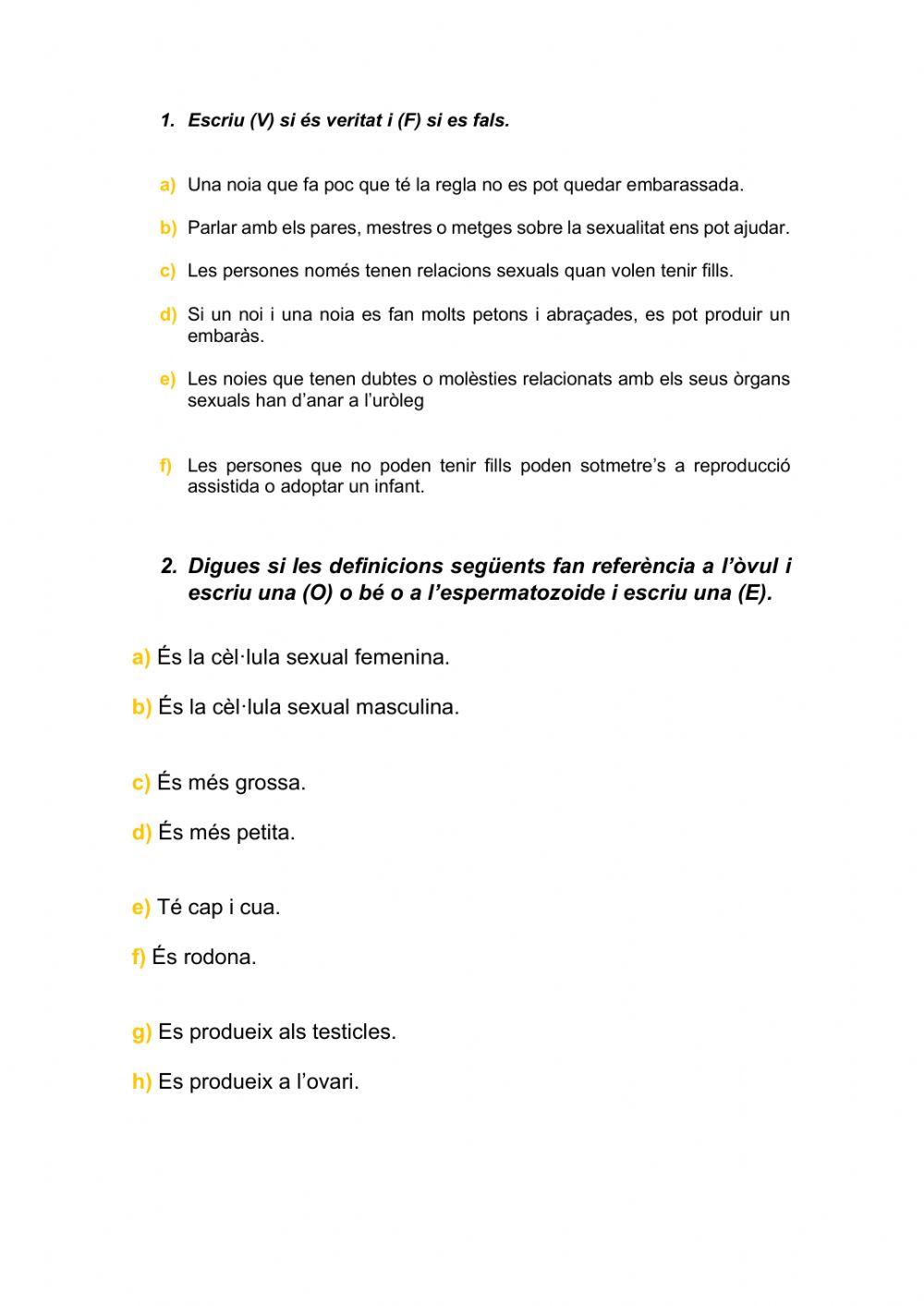 Activitat reproducció humans 1