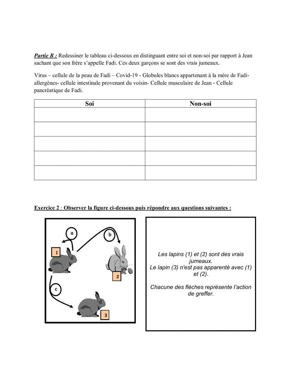 Chapitre 1 activité 1 EB8 Biologie