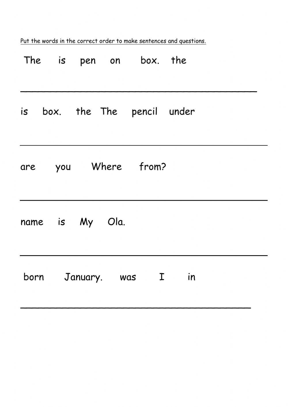Revision Red and Green