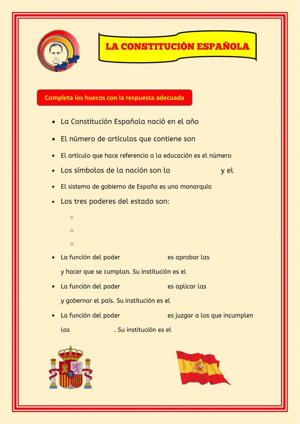 La Constitución Española