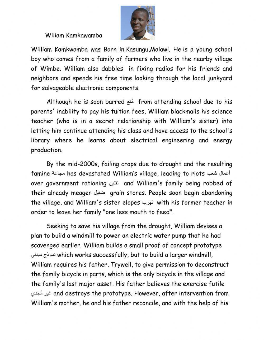 The Boy Who Harnessed The Wind