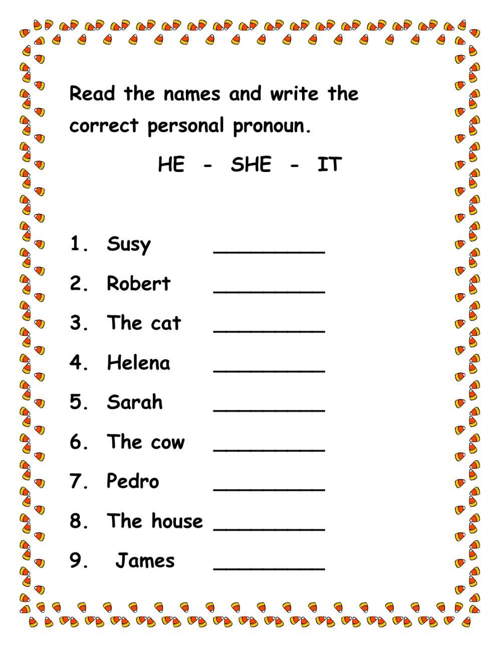 548014 Personal Pronouns Third Person Singular ISABEL 548014-personal-pronouns-third-person-singular-isabel
