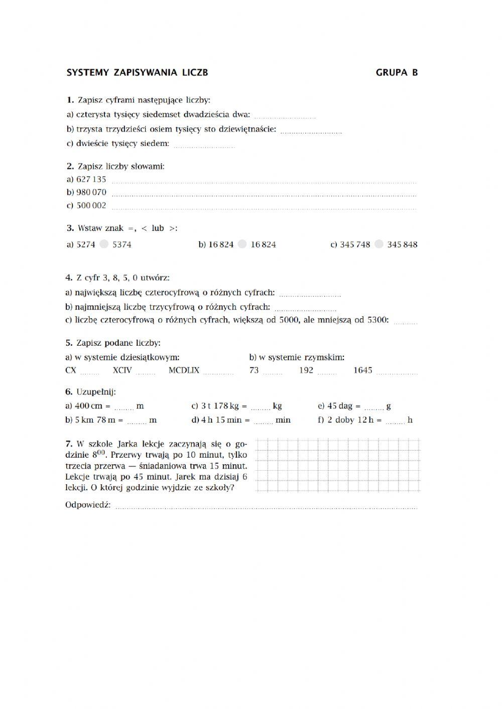 Systemy-zapisywania-liczb-Grupa-B-kl.4