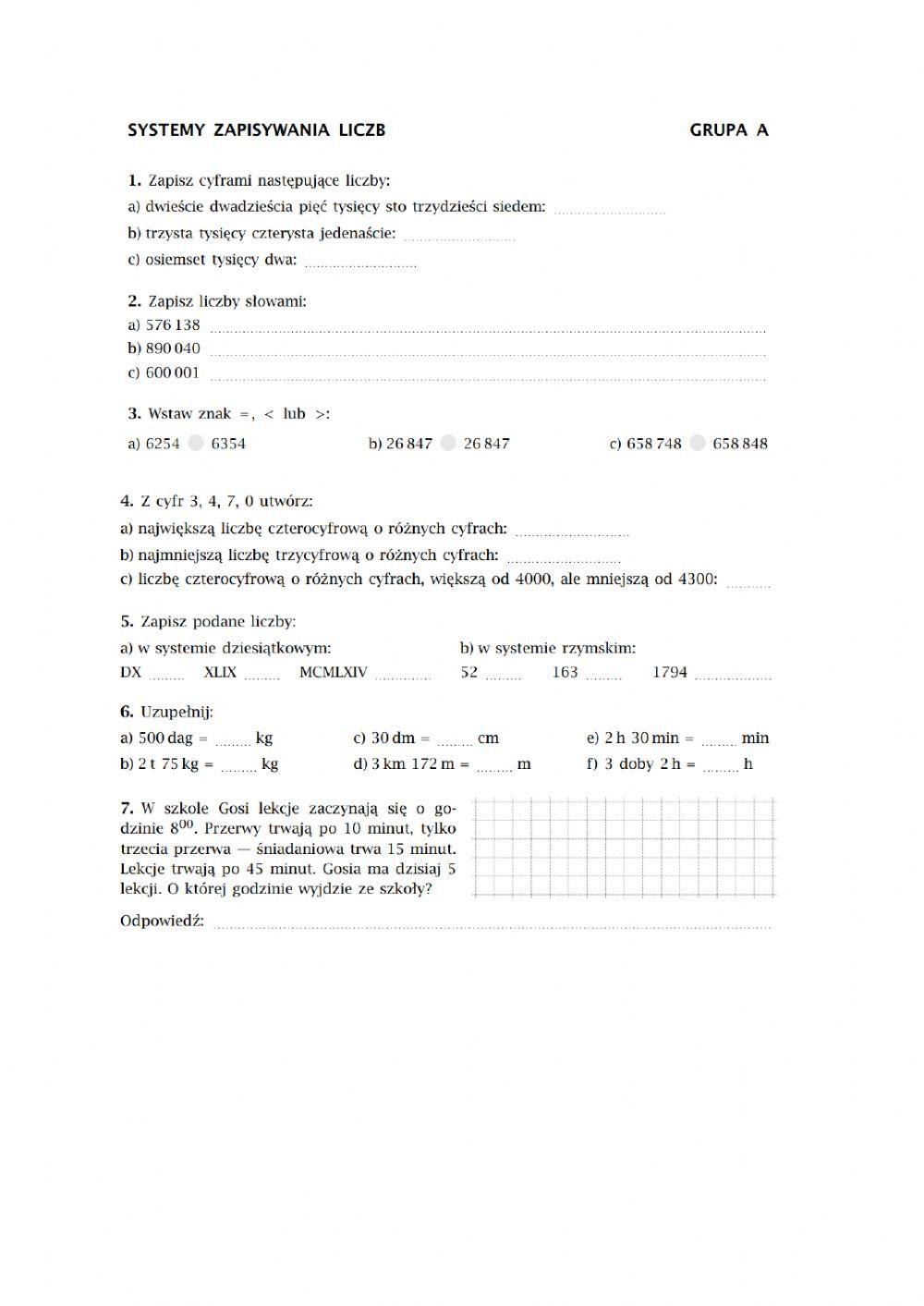 Systemy-zapisywania-liczb-Grupa-A-kl.4