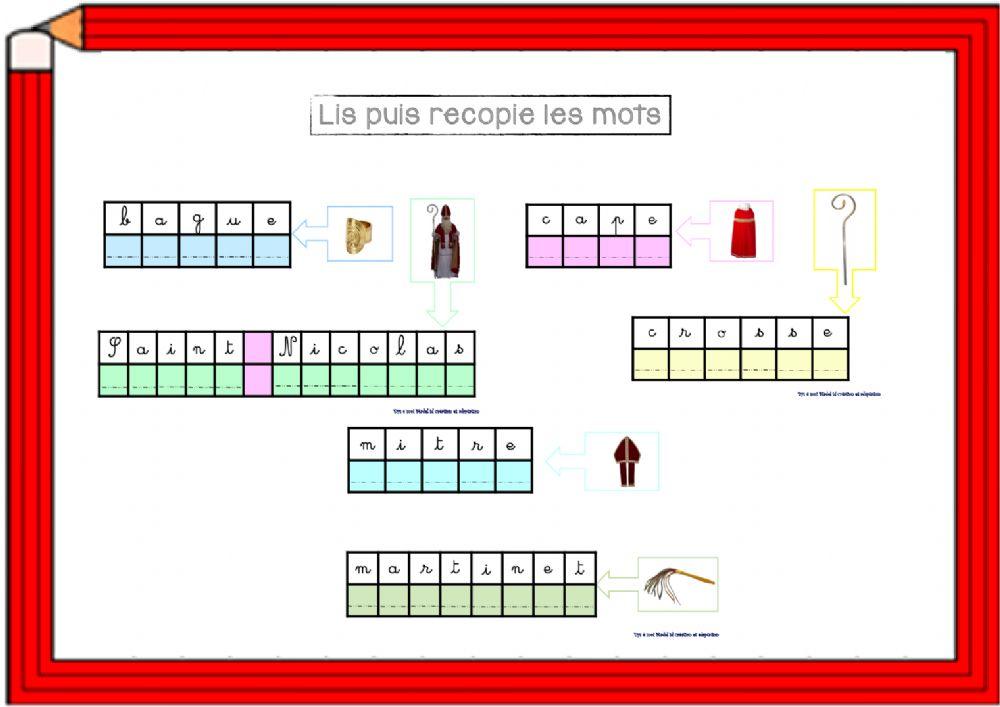 Les attributs de Saint Nicolas