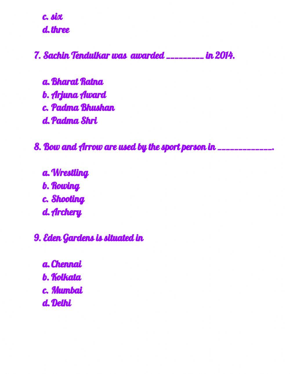 General Knowledge 2