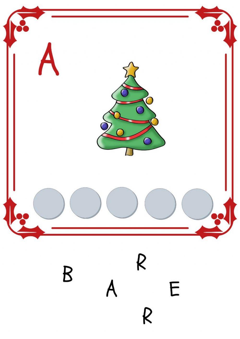 Vocabulari Nadal: Arbre