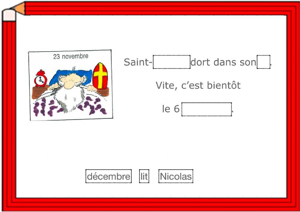 Vite C'est bientôt le 6 décembre