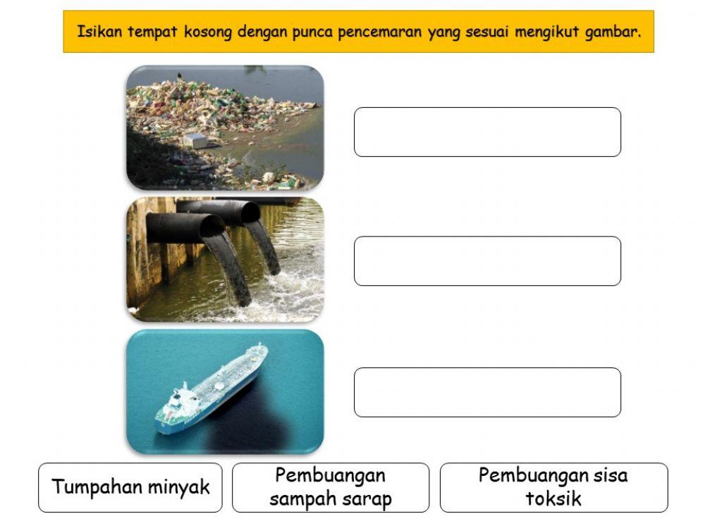 Punca pencemaran air