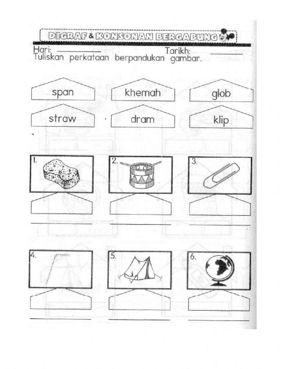 Latihan Konsonen Bergabung - Part 2