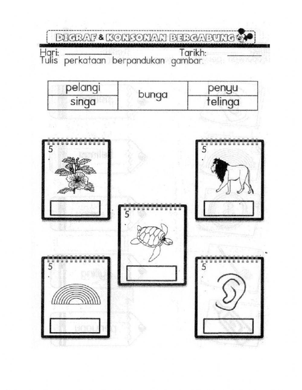 Latihan Konsonen Bergabung - Part 2