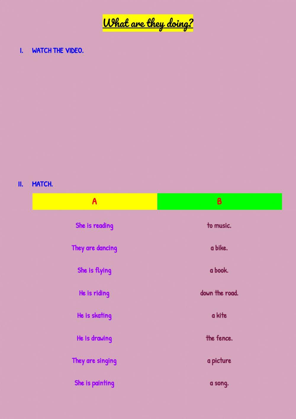 What are they doing?