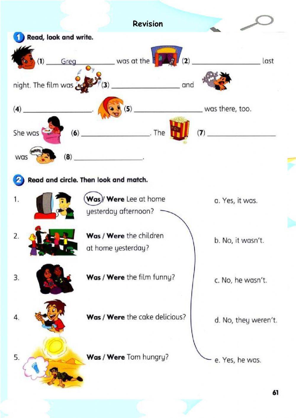 Year 3 : Unit 8-Revision