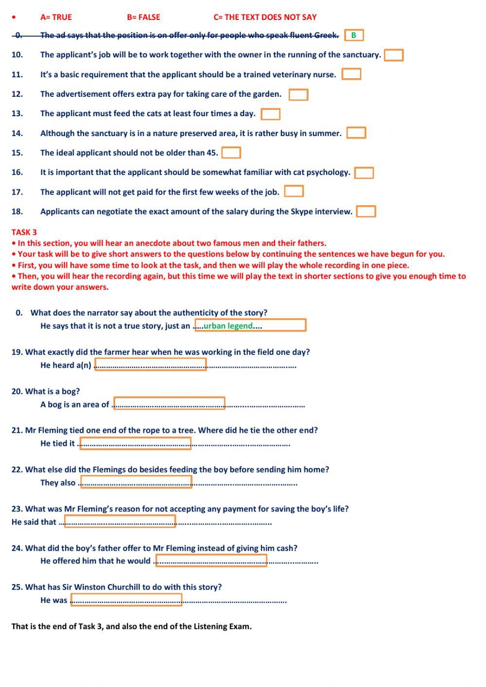 2020 ősz emelt angol érettségi listening - IT IS LEGAL!!!