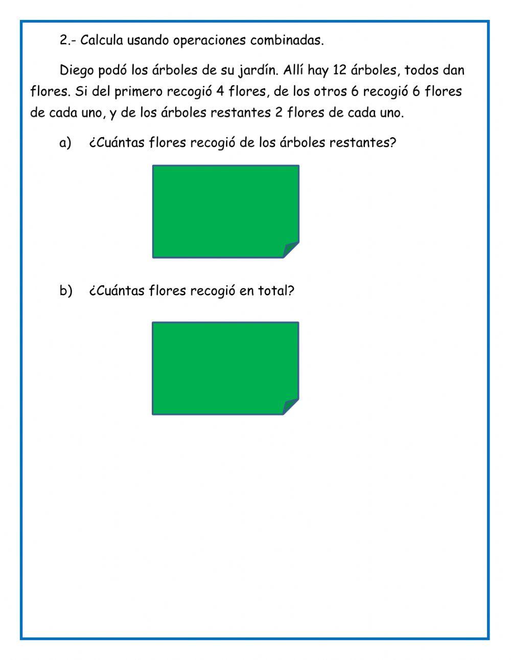 Operaciones Combinadas