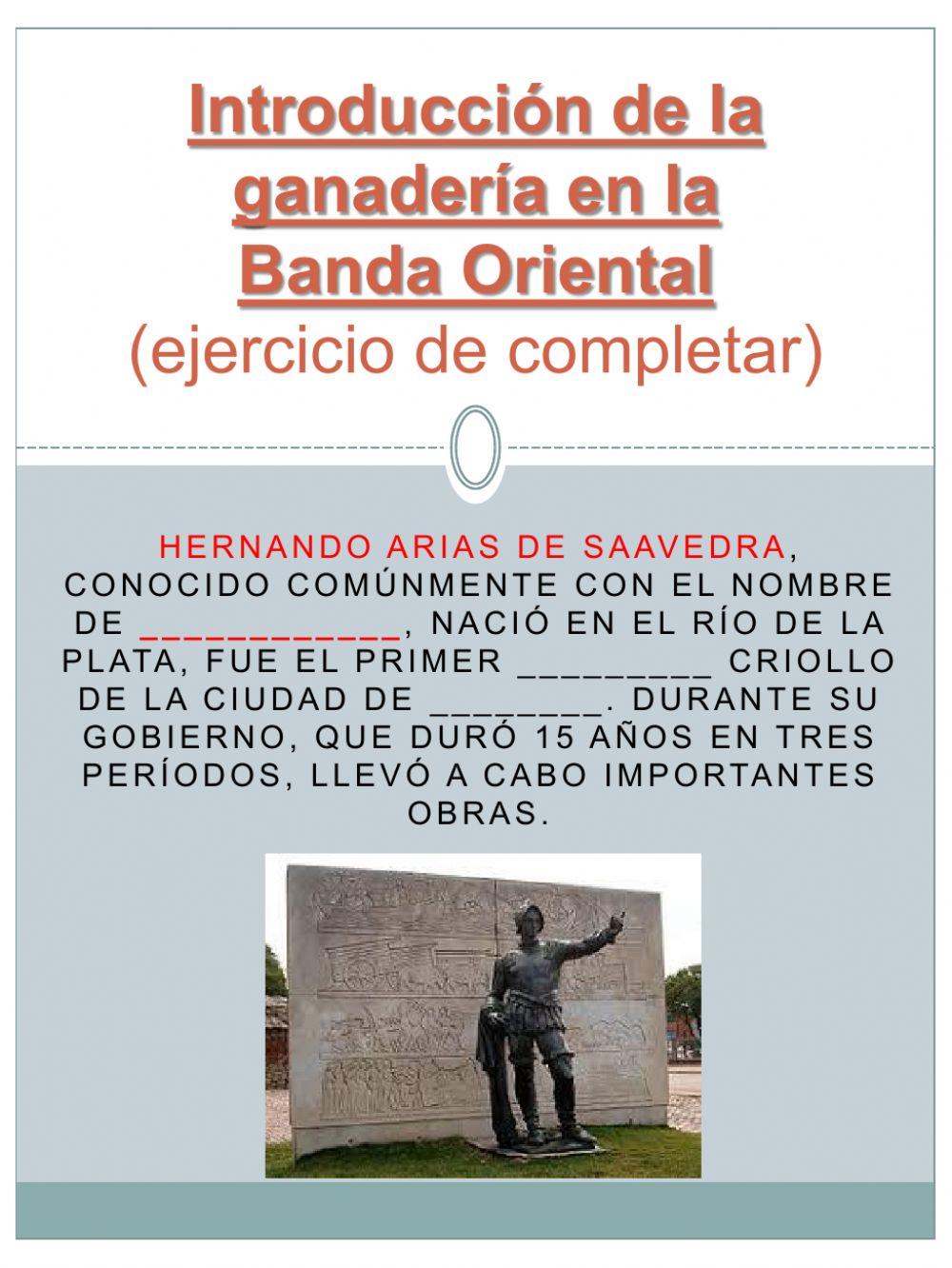 Ganadería, fundación de Colonia y Montevideo