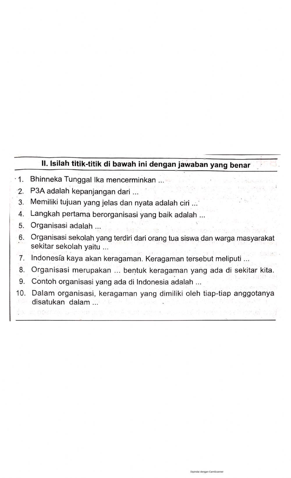 Uji kompetensi K5T3S3PPKN