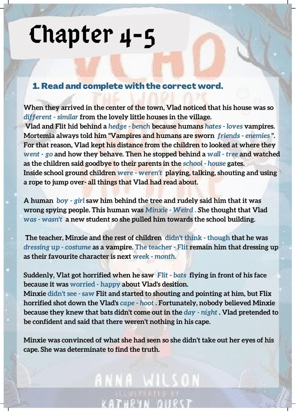 Vlad the world's worst vampire