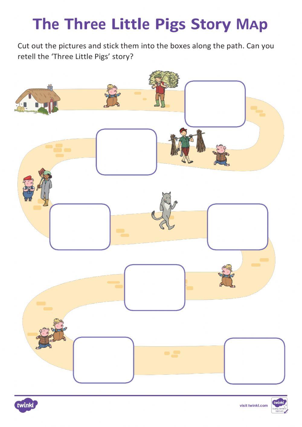Free Printable Worksheets For The Three Little Pigs