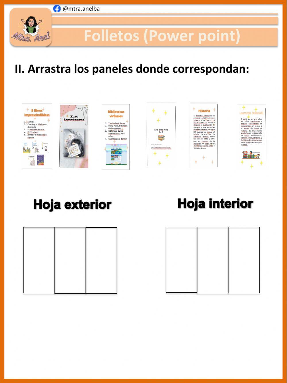 Folletos en power point