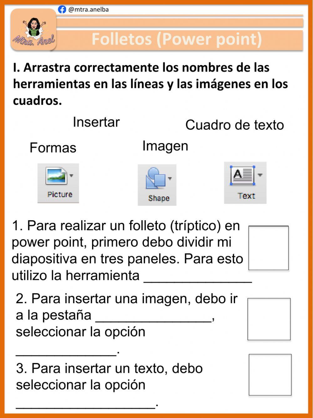 Folletos de power point