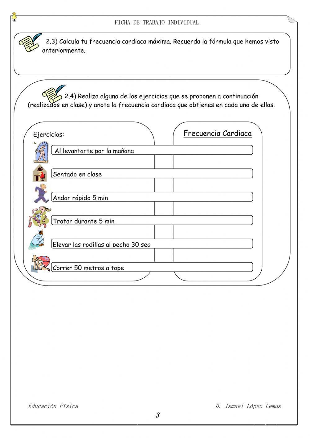 Calentamiento y pulso