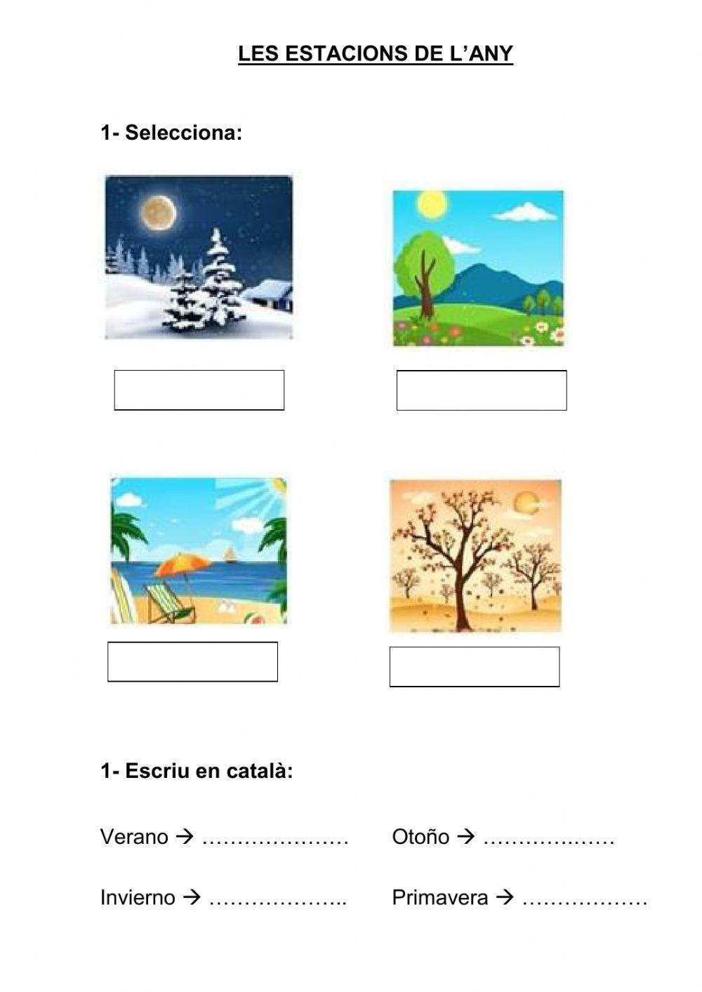 Les estacions de l'any Les estacions de l'any