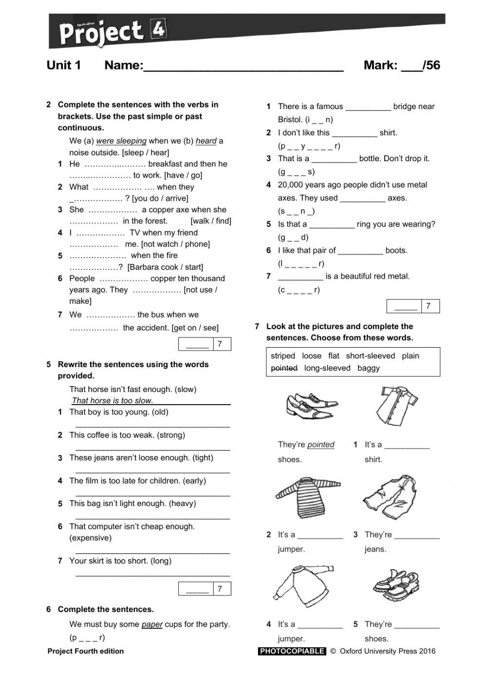 Project 4 unit 1 poprawa