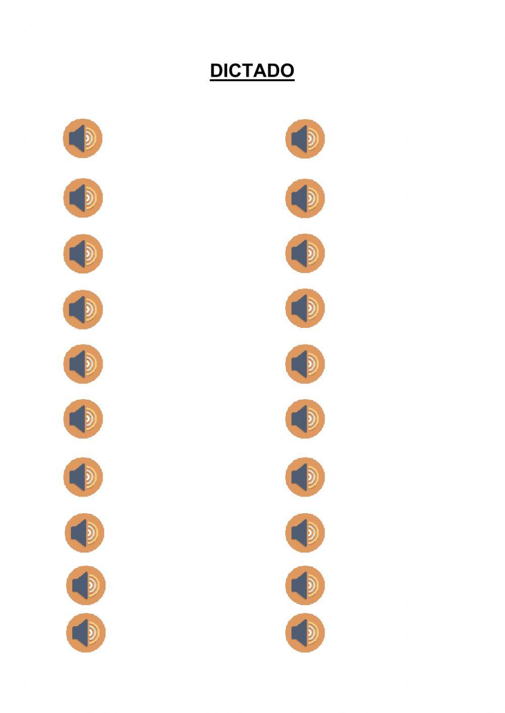 Dictado Acentos