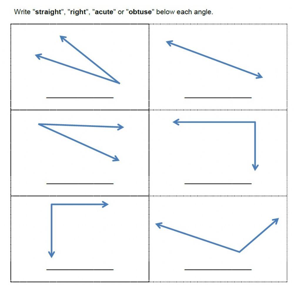 Types of Angles