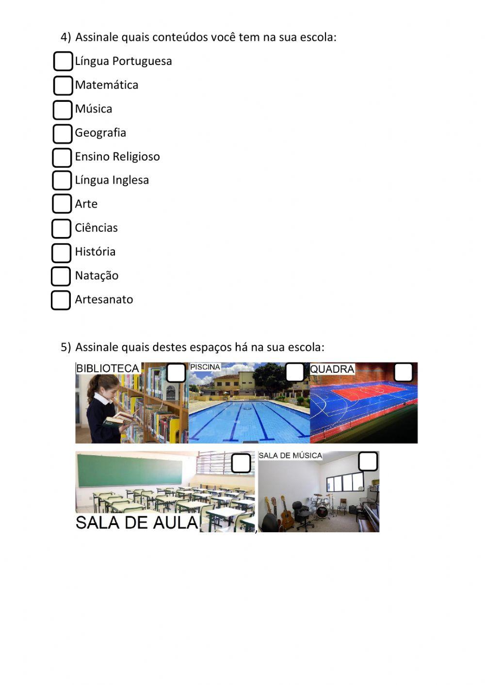 Atividade Avaliativa de Geografia 4º Bimestre