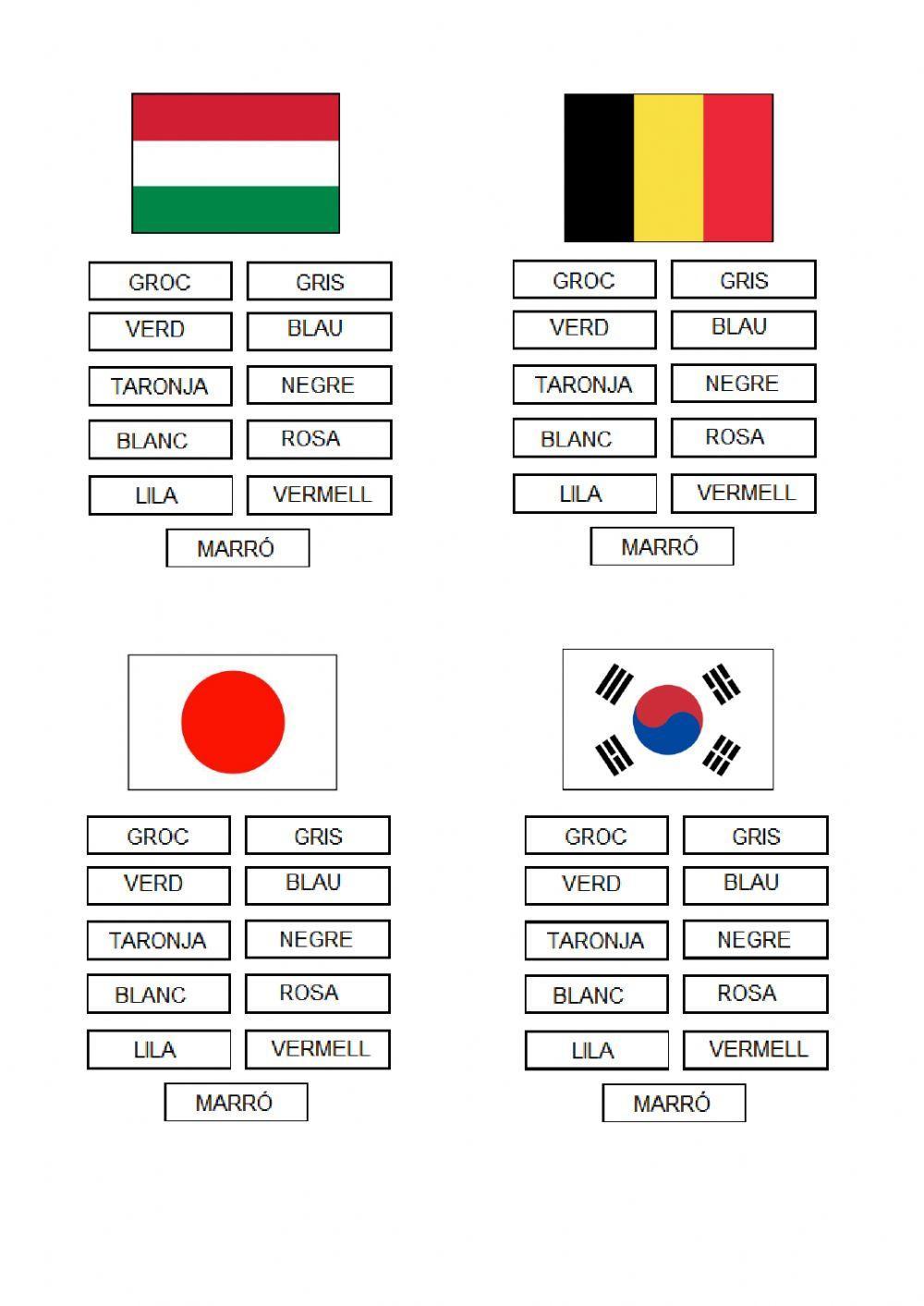 Els colors de les banderes