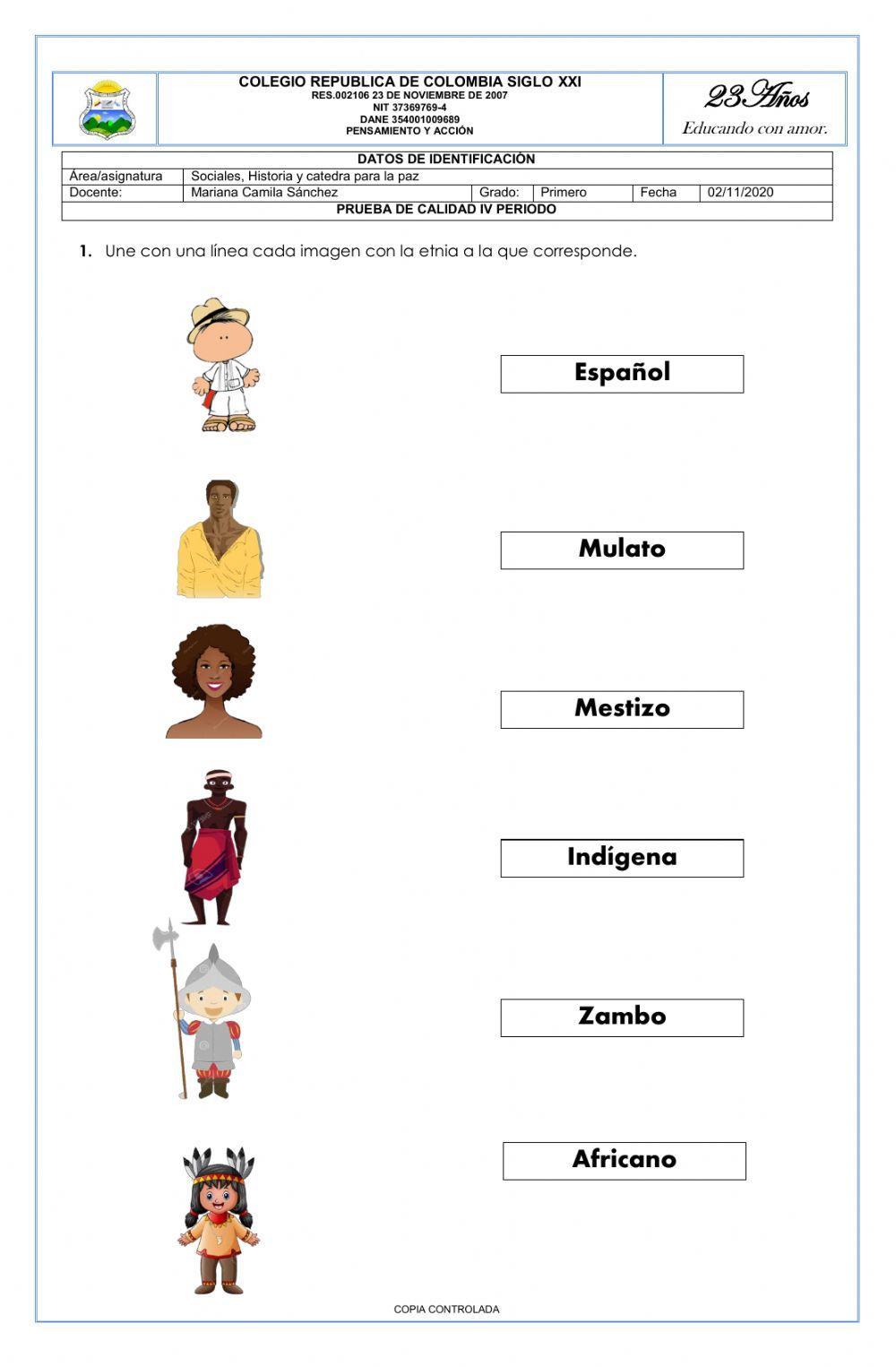 Etnias en Colombia 1