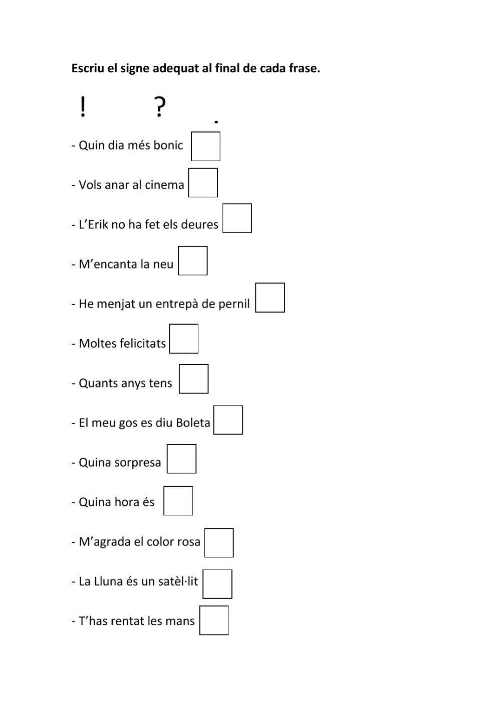 Signes de puntuació