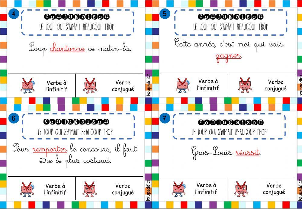 Verbe conjugué ou infinitif?