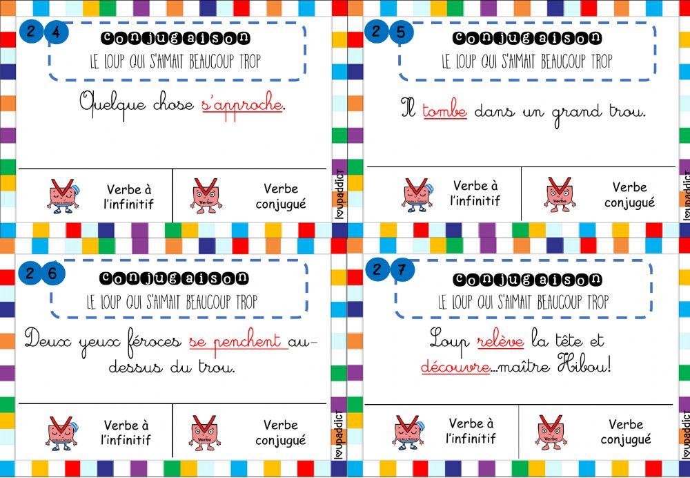 Verbe conjugué ou infinitif?