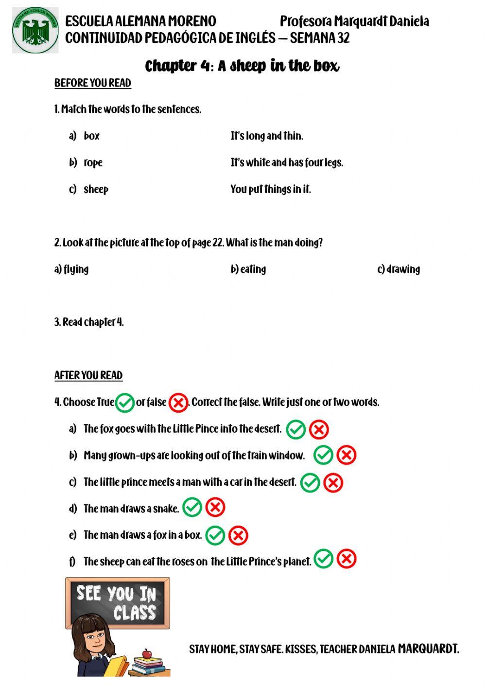 The little prince -  Chapter 4