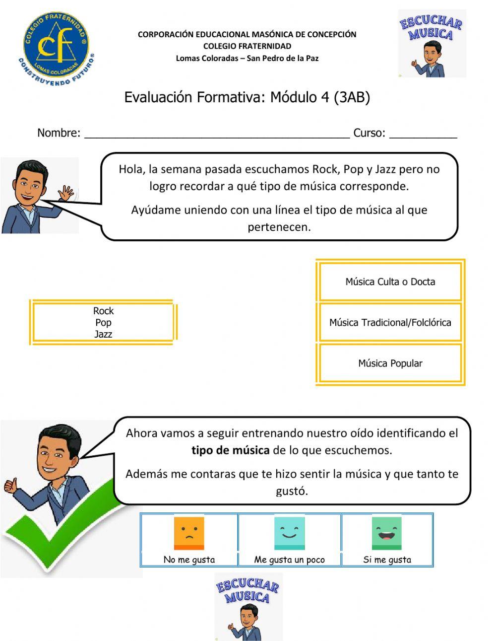Evaluación Formativa Módulo 4 (3AB)